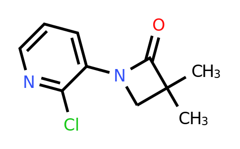 CAS 339100-95-7 | 1-(2-Chloropyridin-3-yl)-3,3-dimethylazetidin-2-one