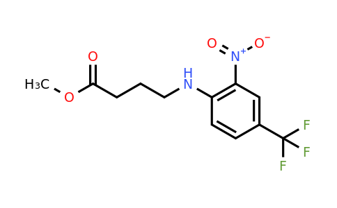 CAS 339101-25-6 | Methyl 4-[2-nitro-4-(trifluoromethyl)anilino]butanoate