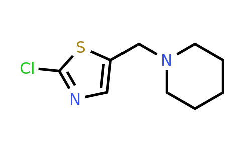 CAS 339104-71-1 | 2-Chloro-5-(piperidin-1-ylmethyl)thiazole