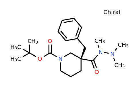 CAS 339539-83-2 | tert-butyl (S)-3-benzyl-3-(1,2,2-trimethylhydrazine-1-carbonyl)piperidine-1-carboxylate