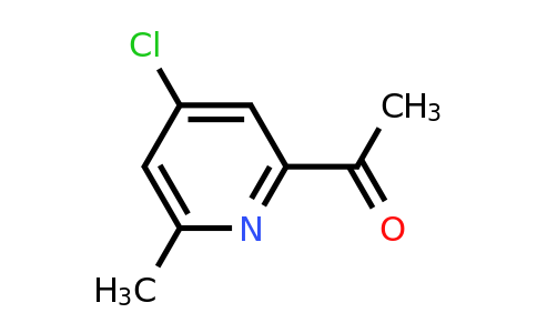 CAS 339586-00-4 | 1-(4-Chloro-6-methylpyridin-2-YL)ethanone