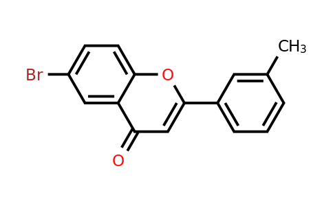 CAS 339588-78-2 | 6-Bromo-2-M-tolyl-4H-chromen-4-one