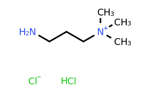 CAS 3399-68-6 | (3-aminopropyl)trimethylazanium hydrochloride chloride