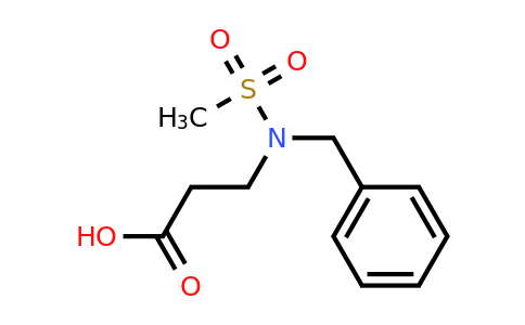 CAS 340025-20-9 | 3-(N-Benzylmethylsulfonamido)propanoic acid
