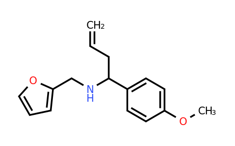 CAS 340025-61-8 | Furan-2-ylmethyl-[1-(4-methoxy-phenyl)-but-3-enyl]-amine