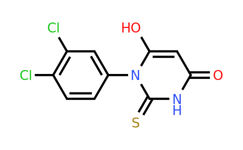 CAS 340216-43-5 | 1-(3,4-Dichlorophenyl)-6-hydroxy-2-thioxo-2,3-dihydropyrimidin-4(1H)-one