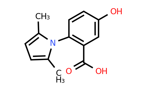 CAS 340309-41-3 | 2-(2,5-Dimethyl-1H-pyrrol-1-yl)-5-hydroxybenzoic acid