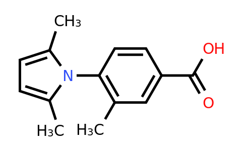 CAS 340312-91-6 | 4-(2,5-Dimethyl-1H-pyrrol-1-yl)-3-methylbenzoic acid