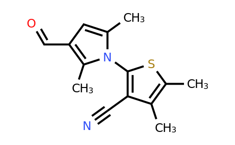 CAS 340319-64-4 | 2-(3-Formyl-2,5-dimethyl-1H-pyrrol-1-yl)-4,5-dimethylthiophene-3-carbonitrile