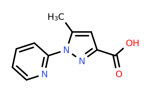 CAS 340720-08-3 | 5-methyl-1-(pyridin-2-yl)-1H-pyrazole-3-carboxylic acid