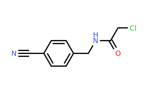 CAS 340732-46-9 | 2-Chloro-N-[(4-cyanophenyl)methyl]acetamide