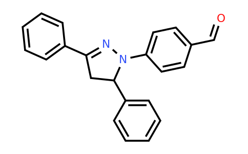 CAS 34114-09-5 | 4-(3,5-diphenyl-4,5-dihydro-1H-pyrazol-1-yl)benzaldehyde