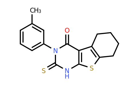 CAS 341499-06-7 | 4-(3-methylphenyl)-5-sulfanyl-8-thia-4,6-diazatricyclo[7.4.0.0,2,7]trideca-1(9),2(7),5-trien-3-one