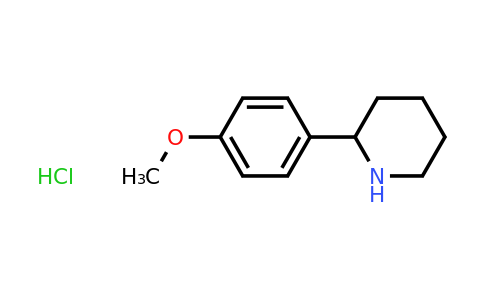 CAS 341526-79-2 | 2-(4-methoxyphenyl)piperidine hydrochloride