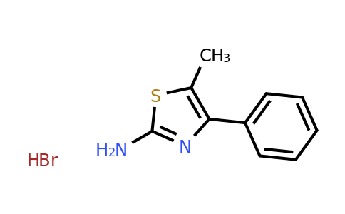CAS 34176-31-3 | 5-methyl-4-phenyl-1,3-thiazol-2-amine hydrobromide