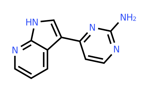 CAS 341998-55-8 | 4-(1H-Pyrrolo[2,3-b]pyridin-3-yl)pyrimidin-2-amine
