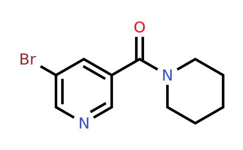 CAS 342013-82-5 | 5-Bromo-3-(piperidin-1-ylcarbonyl)pyridine