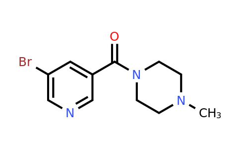 CAS 342013-83-6 | (5-Bromopyridin-3-YL)(4-methylpiperazin-1-YL)methanone