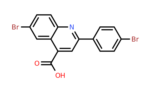 CAS 342017-95-2 | 6-Bromo-2-(4-bromophenyl)quinoline-4-carboxylic acid
