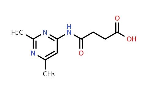 CAS 342021-35-6 | 4-((2,6-Dimethylpyrimidin-4-yl)amino)-4-oxobutanoic acid