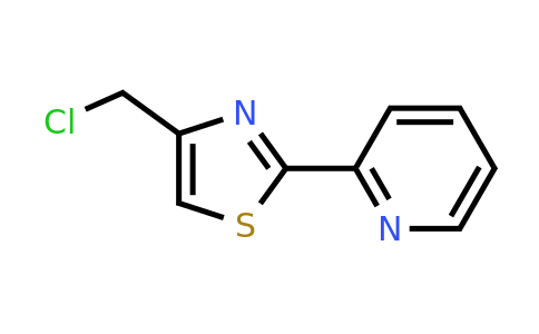 CAS 342025-41-6 | 2-[4-(chloromethyl)-1,3-thiazol-2-yl]pyridine