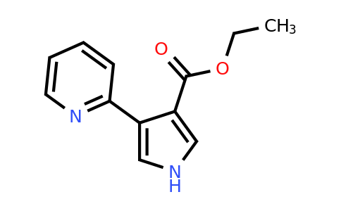 CAS 342025-71-2 | Ethyl 4-(pyridin-2-yl)-1H-pyrrole-3-carboxylate