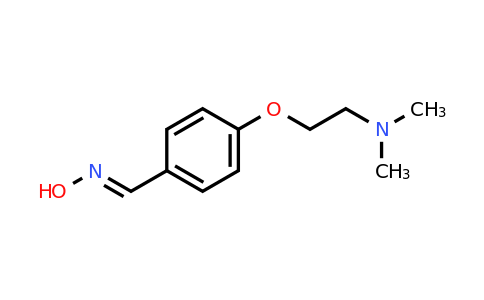 CAS 3421-72-5 | (E)-4-(2-(dimethylamino)ethoxy)benzaldehyde oxime