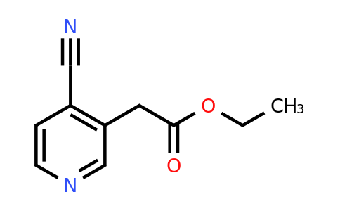 CAS 3423-46-9 | Ethyl 2-(4-cyanopyridin-3-yl)acetate