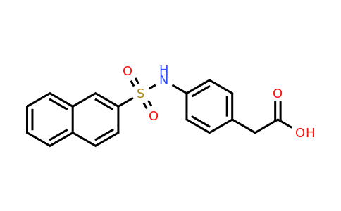 CAS 342373-21-1 | 2-[4-(naphthalene-2-sulfonamido)phenyl]acetic acid