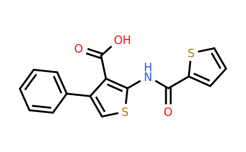 CAS 342382-26-7 | 4-phenyl-2-(thiophene-2-amido)thiophene-3-carboxylic acid
