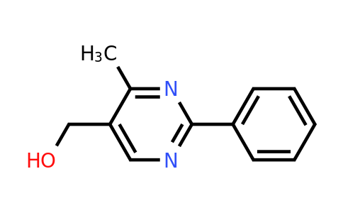 CAS 342405-27-0 | (4-Methyl-2-phenylpyrimidin-5-yl)methanol
