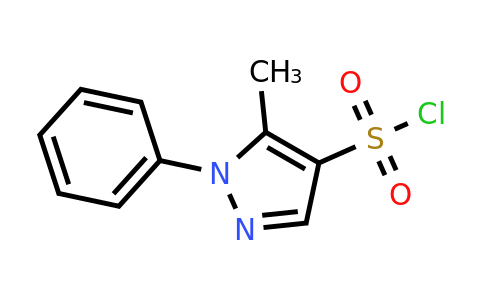 CAS 342405-38-3 | 5-methyl-1-phenyl-1H-pyrazole-4-sulfonyl chloride