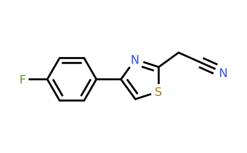 CAS 342405-40-7 | 2-[4-(4-fluorophenyl)-1,3-thiazol-2-yl]acetonitrile