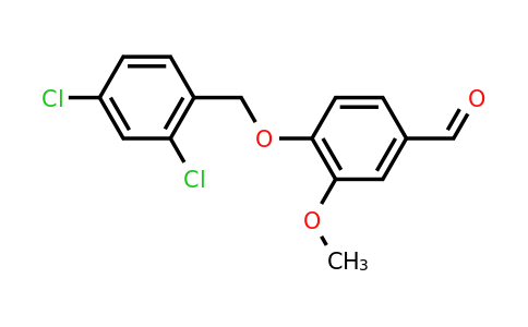 CAS 342592-68-1 | 4-[(2,4-dichlorophenyl)methoxy]-3-methoxybenzaldehyde