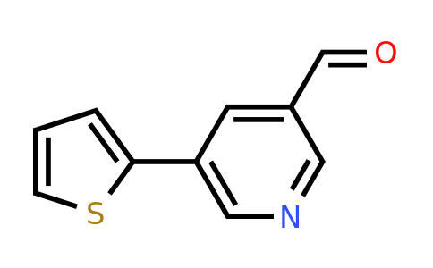CAS 342601-29-0 | 5-(Thiophen-2-YL)pyridine-3-carbaldehyde