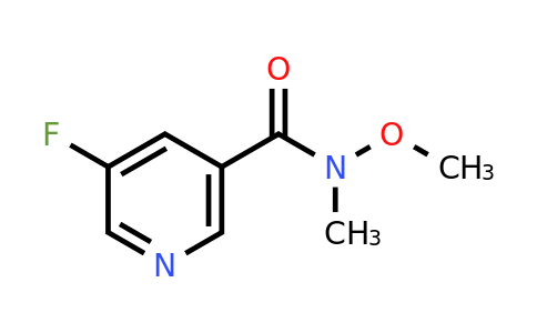 CAS 342602-54-4 | 5-Fluoro-N-methoxy-N-methylnicotinamide