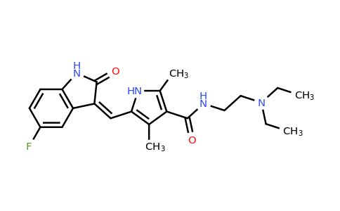 CAS 342641-94-5 | N-(2-(Diethylamino)ethyl)-5-((5-fluoro-2-oxoindolin-3-ylidene)methyl)-2,4-dimethyl-1H-pyrrole-3-carboxamide