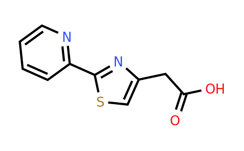 CAS 34272-68-9 | 2-[2-(pyridin-2-yl)-1,3-thiazol-4-yl]acetic acid