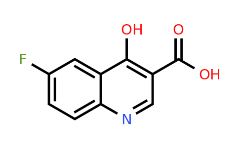 CAS 343-10-2 | 6-Fluoro-4-hydroxyquinoline-3-carboxylic acid