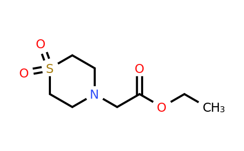 CAS 343334-01-0 | ethyl 2-(1,1-dioxo-1,4-thiazinan-4-yl)acetate