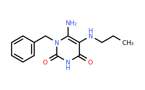 CAS 343346-91-8 | 6-amino-1-benzyl-5-(propylamino)-1,2,3,4-tetrahydropyrimidine-2,4-dione