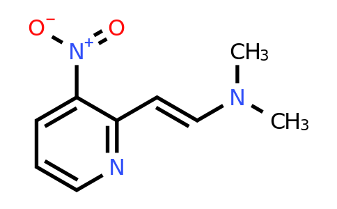 CAS 343569-94-8 | Dimethyl[(E)-2-(3-nitropyridin-2-yl)ethenyl]amine