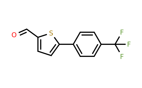 CAS 343604-31-9 | 5-[4-(Trifluoromethyl)phenyl]thiophene-2-carbaldehyde