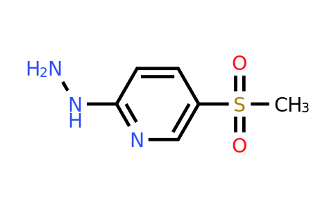 CAS 343629-61-8 | 2-Hydrazinyl-5-(methylsulfonyl)pyridine