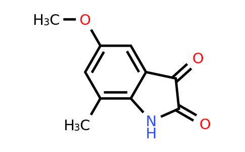 CAS 343774-48-1 | 5-methoxy-7-methyl-2,3-dihydro-1H-indole-2,3-dione