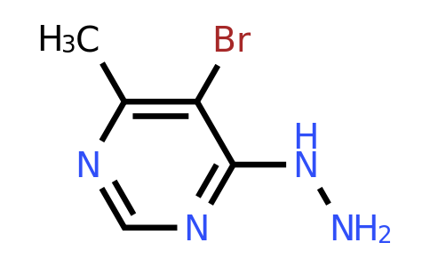 CAS 3438-58-2 | 5-Bromo-4-hydrazinyl-6-methylpyrimidine