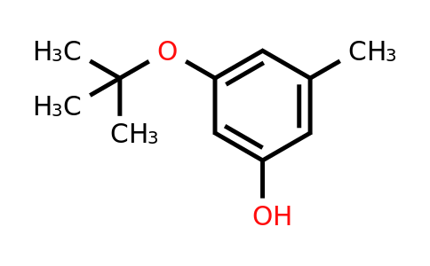 CAS 343853-79-2 | 3-(Tert-butoxy)-5-methylphenol