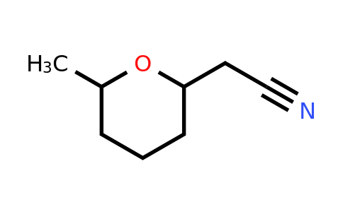 CAS 343868-07-5 | 2-(6-Methyloxan-2-yl)acetonitrile