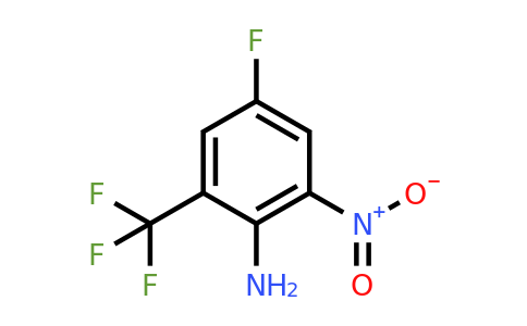 CAS 344-29-6 | 4-Fluoro-2-nitro-6-(trifluoromethyl)aniline