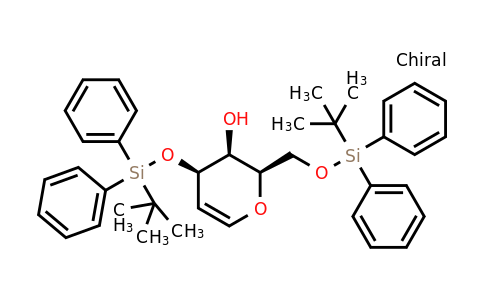 CAS 344303-60-2 | (2R,3S,4R)-4-((tert-butyldiphenylsilyl)oxy)-2-(((tert-butyldiphenylsilyl)oxy)methyl)-3,4-dihydro-2H-pyran-3-ol